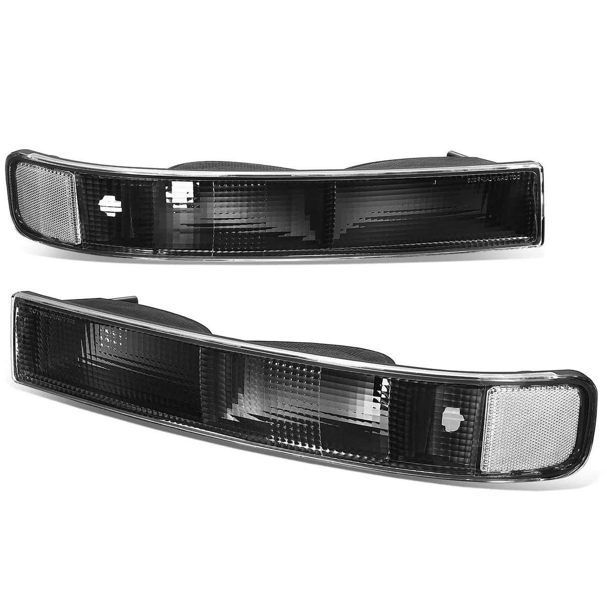03-23-chevrolet-express-gmc-savana-black-bumper-lights 03-23 Chevrolet Express / GMC Savana Black Bumper Lights