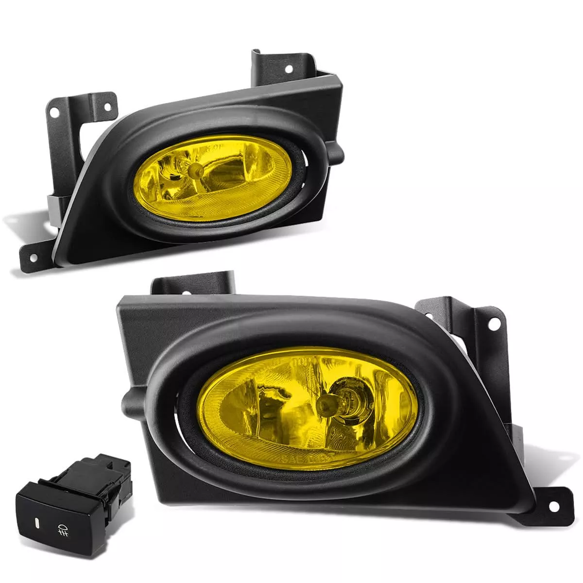 06-08-honda-civic-4-door-fog-lights-w-switch-h11-bulb-amber 06-08 Honda Civic 4-Door Fog Lights w/ Switch & H11 Bulb - Amber