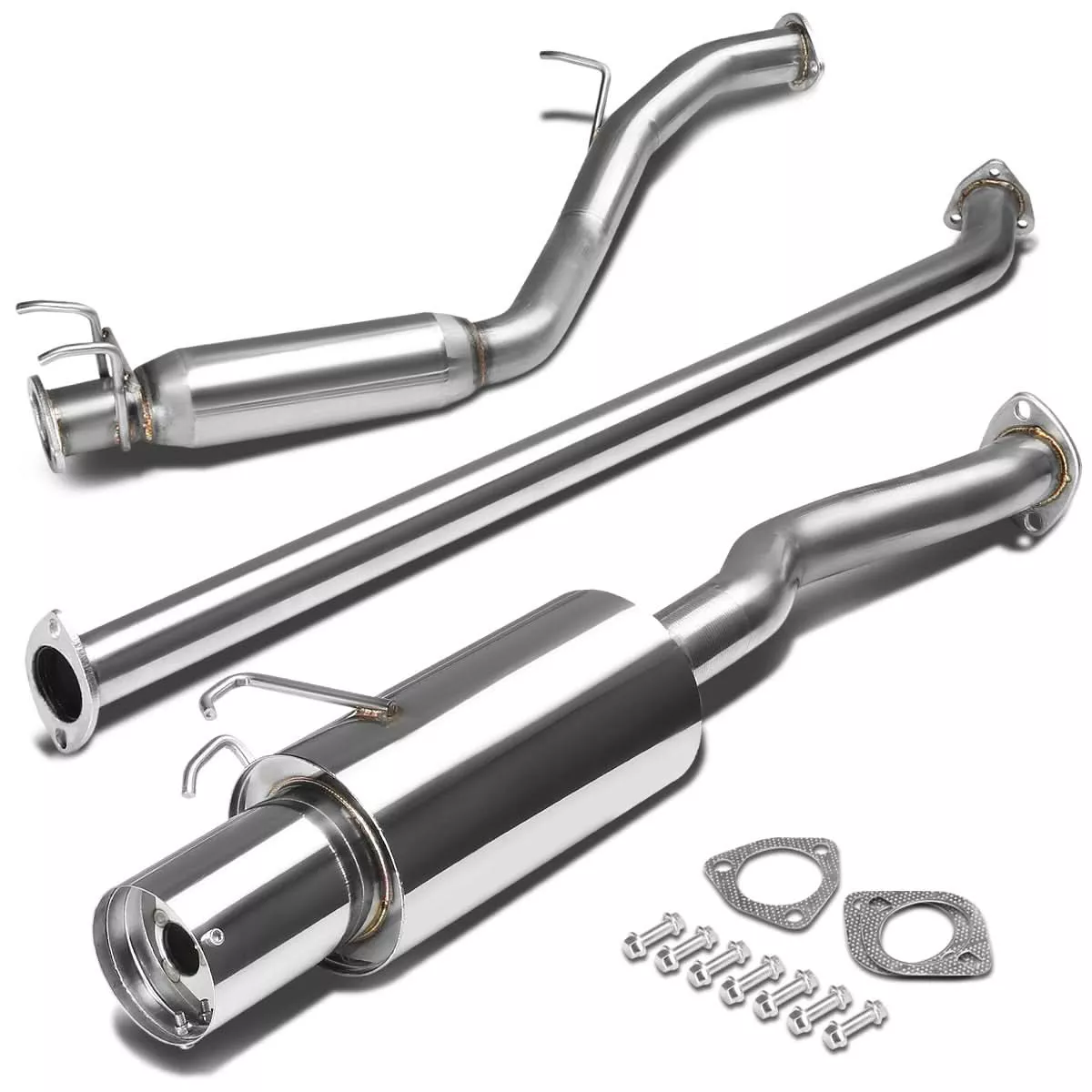 06-08-honda-civic-ex-single-tip-catback-exhaust-stainless-steel 06-08 Honda Civic EX Single Tip Catback Exhaust - Stainless Steel