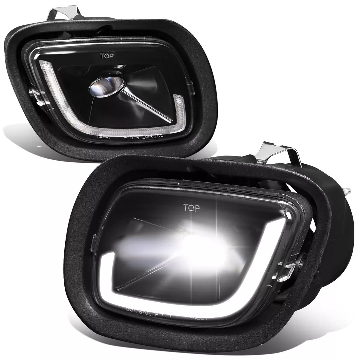 08-17-freightliner-cascadia-3d-projector-led-fog-lights-black 08-17 Freightliner Cascadia 3D Projector LED Fog Lights Black