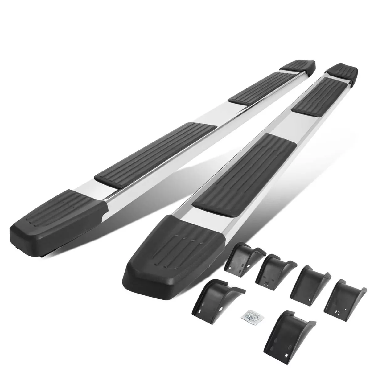 09-18-dodge-ram-1500-10-20-ram-2500-3500-5-25-chrome-nerf-bars 09-18 Dodge Ram 1500 / 10-20 Ram 2500 3500 5.25" Chrome Nerf Bars