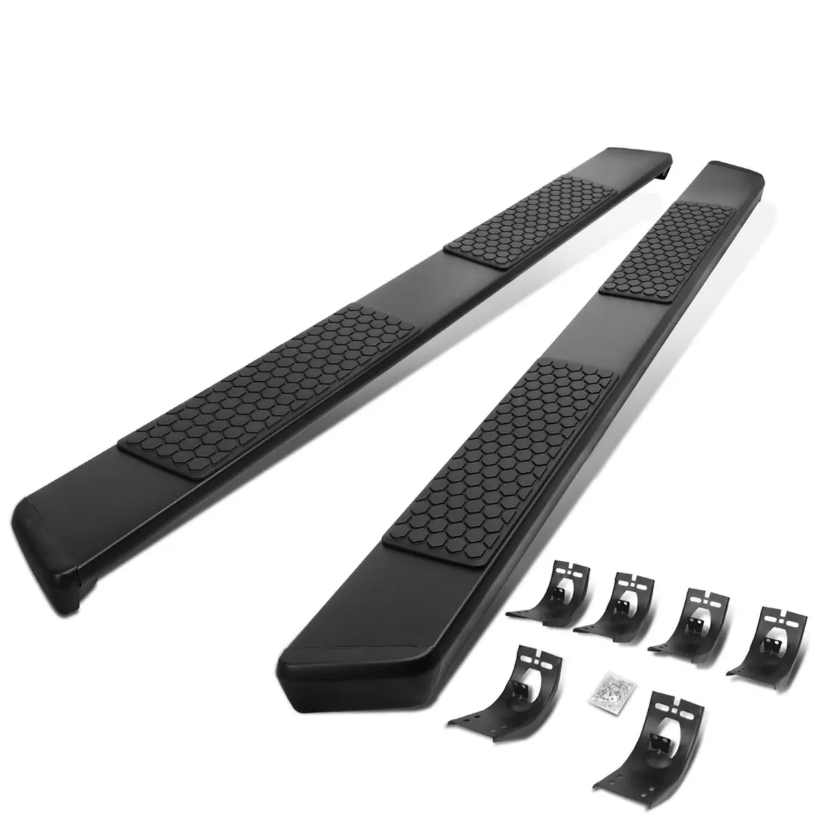 09-20-dodge-ram-5-5-honeycomb-step-nerf-bars-extended-cab-black 09-20 Dodge Ram 5.5" Honeycomb Step Nerf Bars - Extended Cab Black