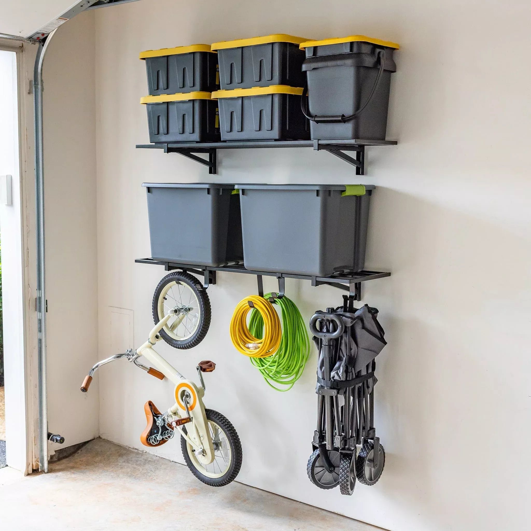 1' x 4' Bristol Garage Wall Mount Shelves