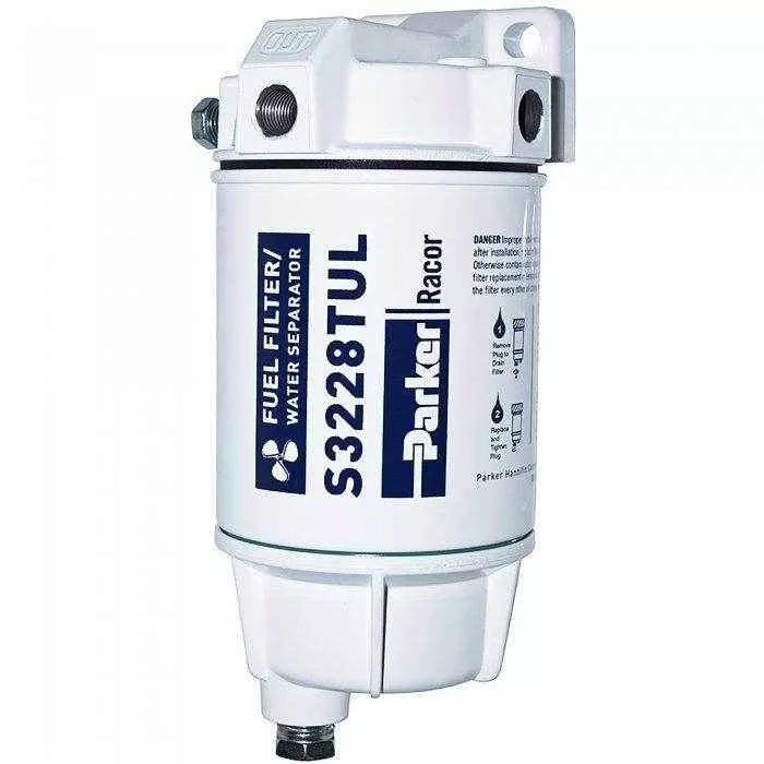 10 Micron Gasoline Inboard Fuel Filter Assembly