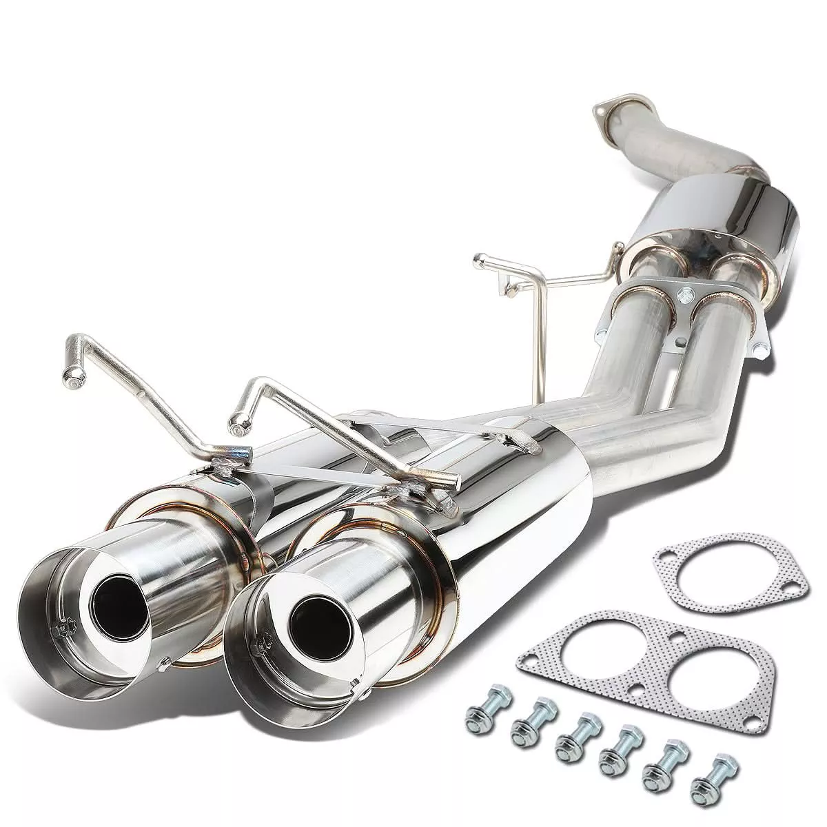 1989-1994-nissan-240sx-dual-tip-catback-exhaust-stainless-steel 1989-1994 Nissan 240SX Dual Tip Catback Exhaust - Stainless Steel