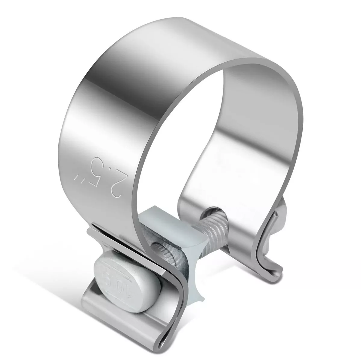2-5-narrow-band-exhaust-seal-clamp-stainless-steel 2.5" Narrow Band Exhaust Seal Clamp Stainless Steel
