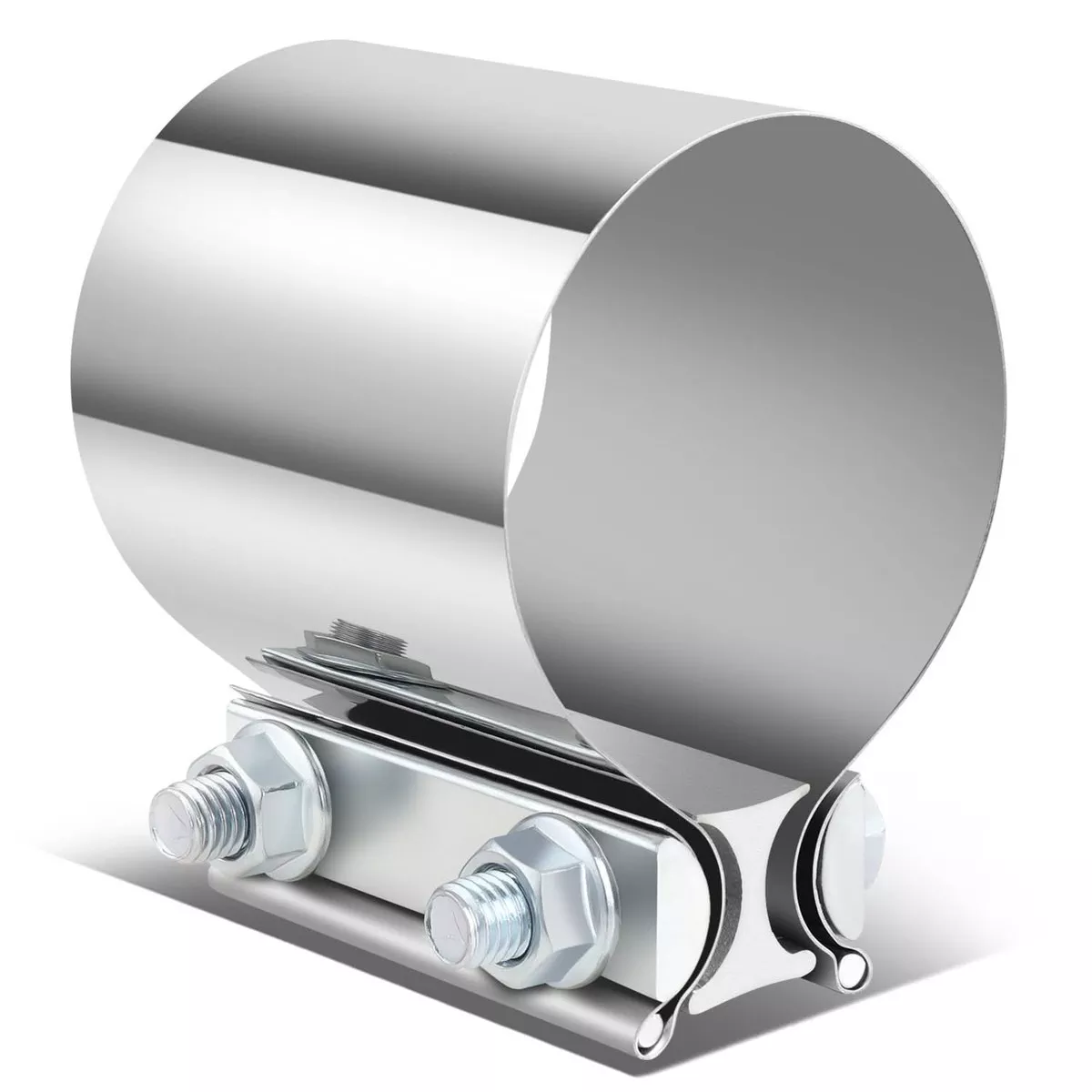 2-75-butt-joint-exhaust-band-clamp-muffler-coupler-stainless-steel 2.75" Butt Joint Exhaust Band Clamp Muffler Coupler Stainless Steel