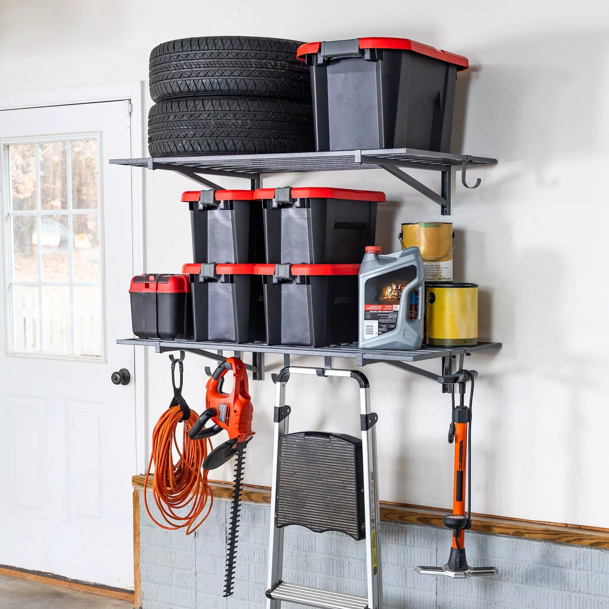 2-x-4-bristol-garage-wall-mount-shelves 2' x 4' Bristol Garage Wall Mount Shelves