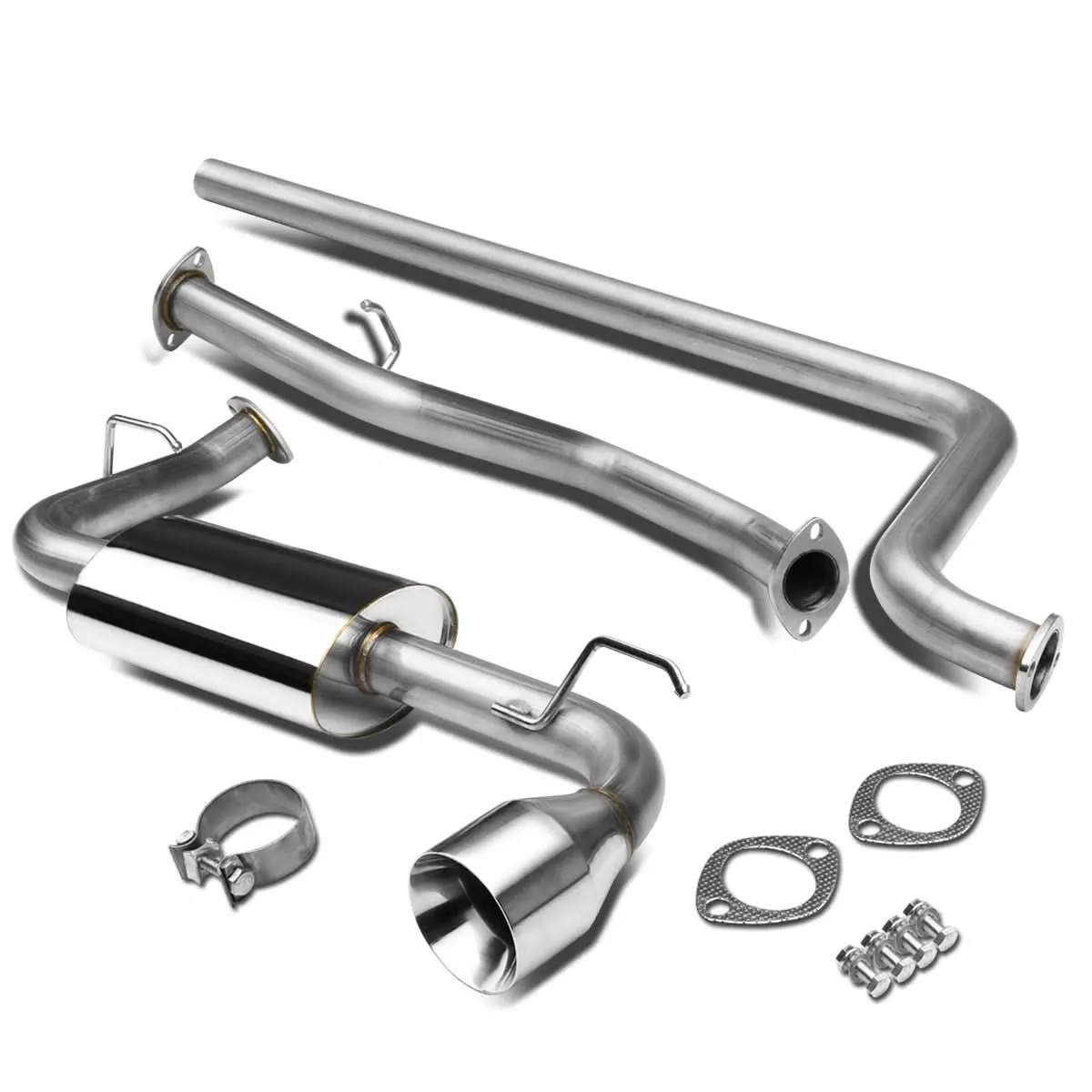 2000-2005-dodge-neon-single-rolled-tip-catback-exhaust-stainless-steel 2000-2005 Dodge Neon Single Rolled Tip Catback Exhaust Stainless Steel