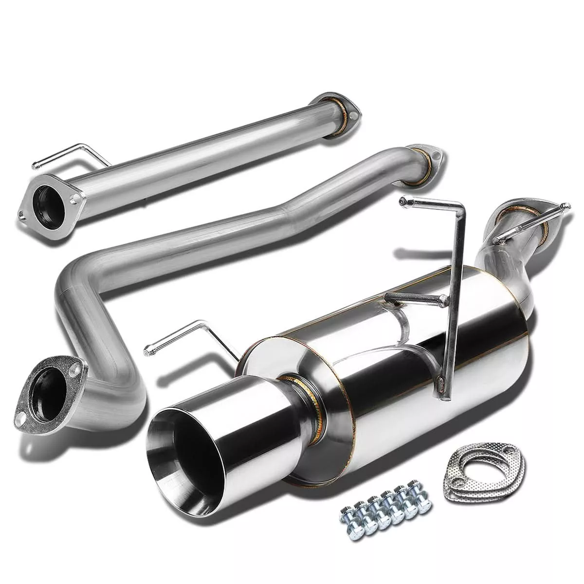 2002-2006-nissan-sentra-catback-exhaust-single-rolled-tip-stainless-steel 2002-2006 Nissan Sentra Catback Exhaust Single Rolled Tip Stainless Steel