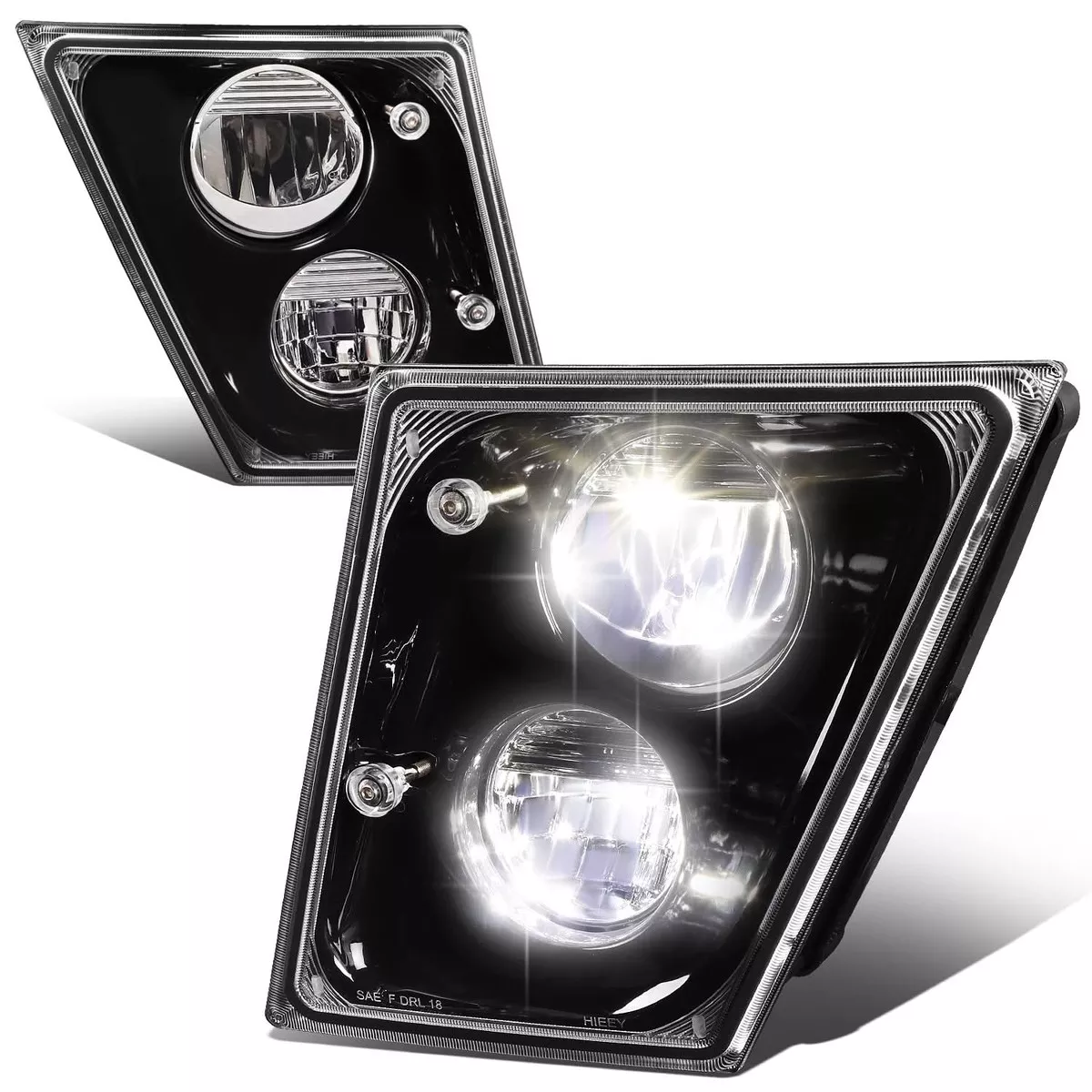 2003-2017-volvo-vn-vnl-vnm-vnx-led-fog-lights-black 2003-2017 Volvo VN VNL VNM VNX LED Fog Lights - Black