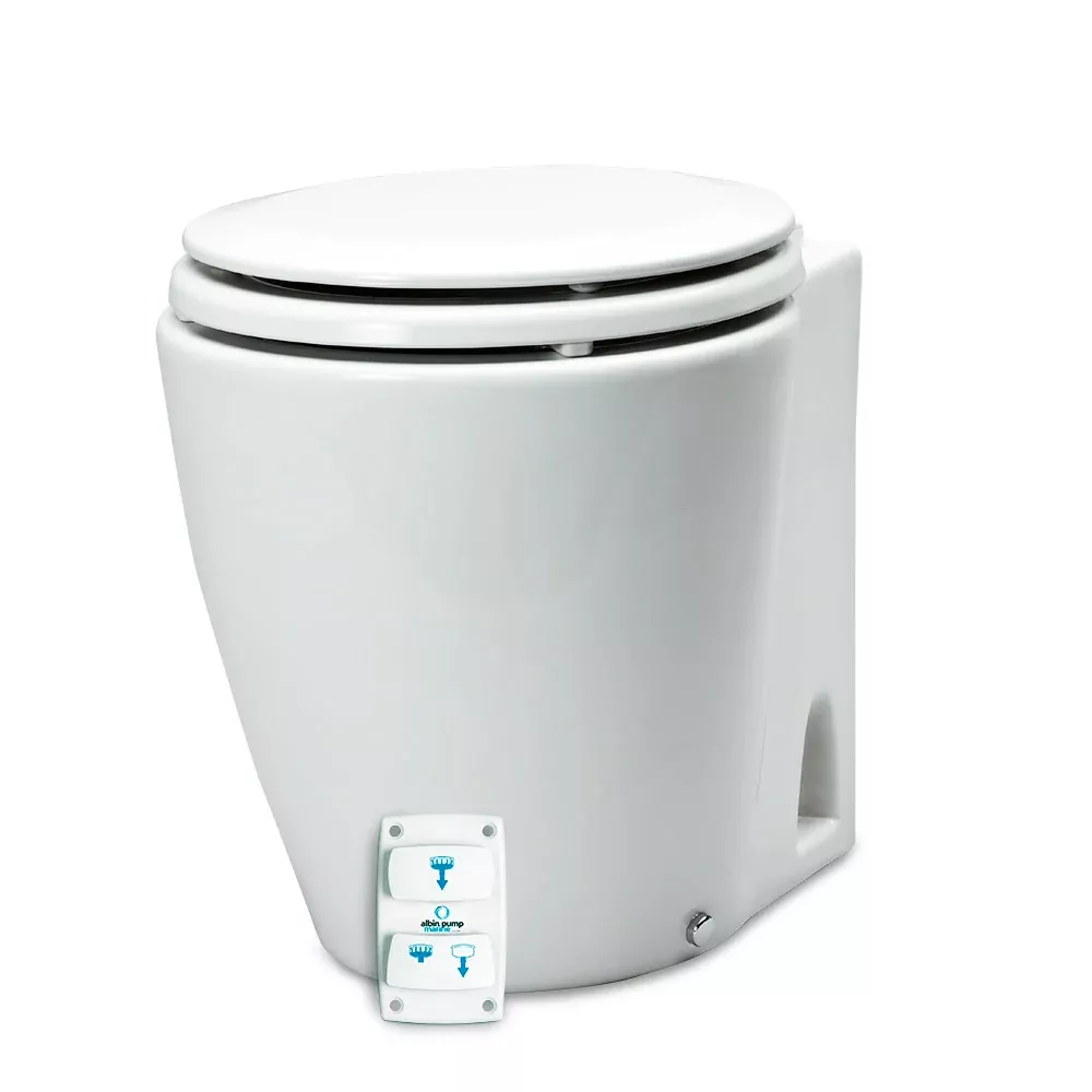 albin-group-marine-design-marine-toilet-silent-electric-12v-07-03-0 Albin Group Marine Design Marine Toilet Silent Electric - 12V [07-03-0