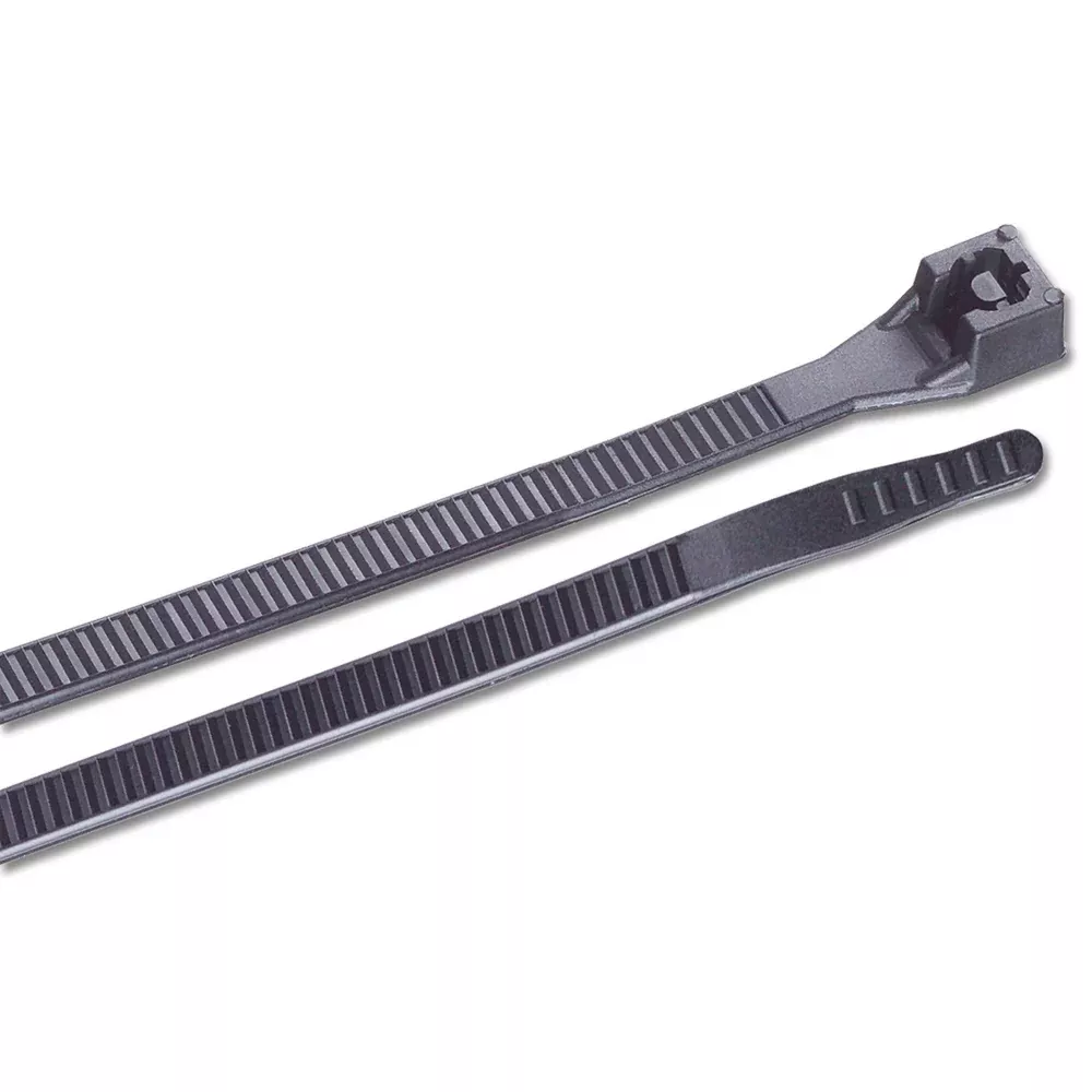 ancor-11-quot-uv-black-standard-cable-zip-ties-100-pack Ancor 11" UV Black Standard Cable Zip Ties - 100 Pack