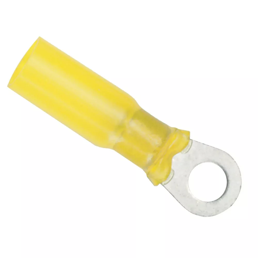 ancor-12-10-gauge-8-heat-shrink-ring-terminal-25-pack Ancor 12-10 Gauge - #8 Heat Shrink Ring Terminal - 25-Pack