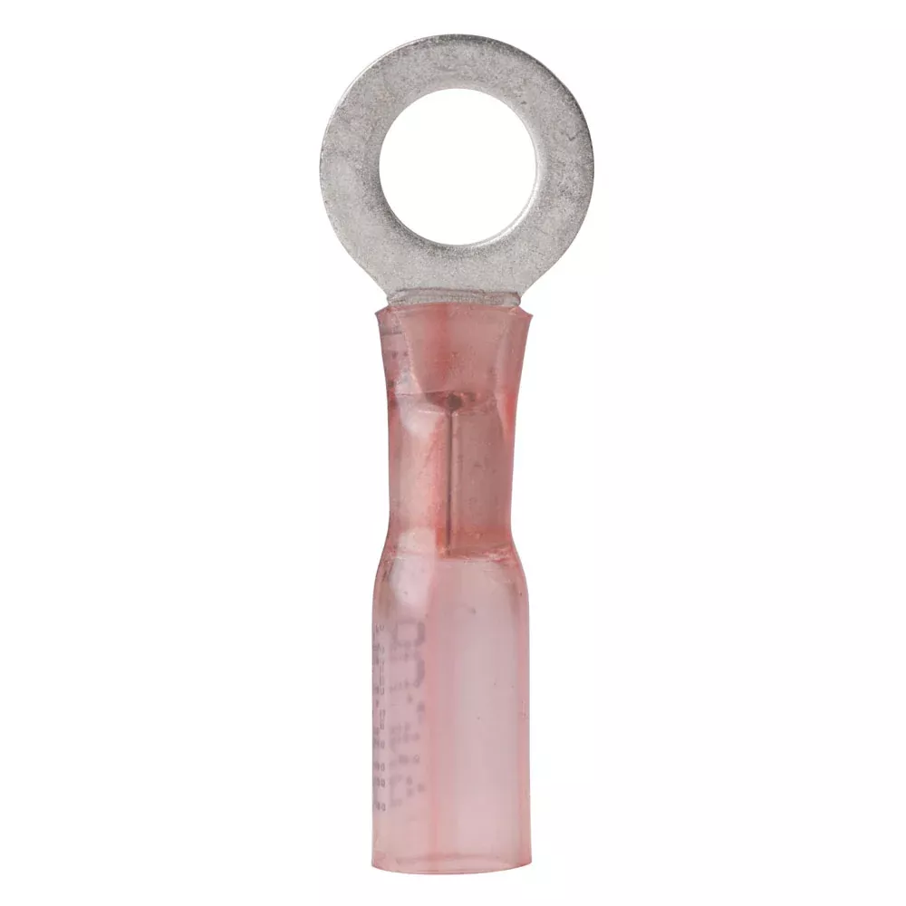 ancor-22-18-gauge-10-heat-shrink-ring-terminal-25-pack Ancor 22-18 Gauge - #10 Heat Shrink Ring Terminal - 25-Pack