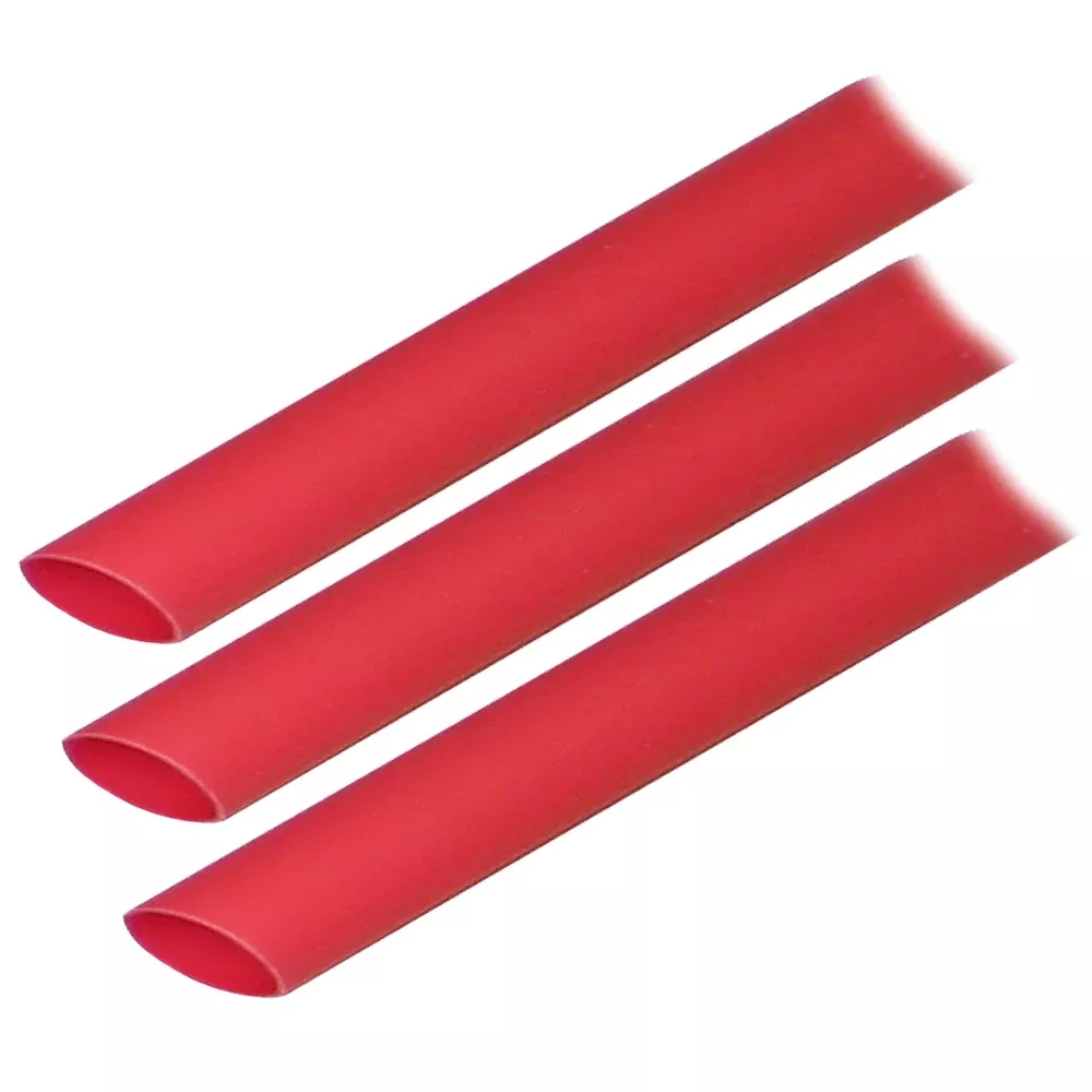 ancor-adhesive-lined-heat-shrink-tubing-alt-1-2-quot-x-3-quot-3-pack-red Ancor Adhesive Lined Heat Shrink Tubing (ALT) - 1/2" x 3" - 3-Pack - Red