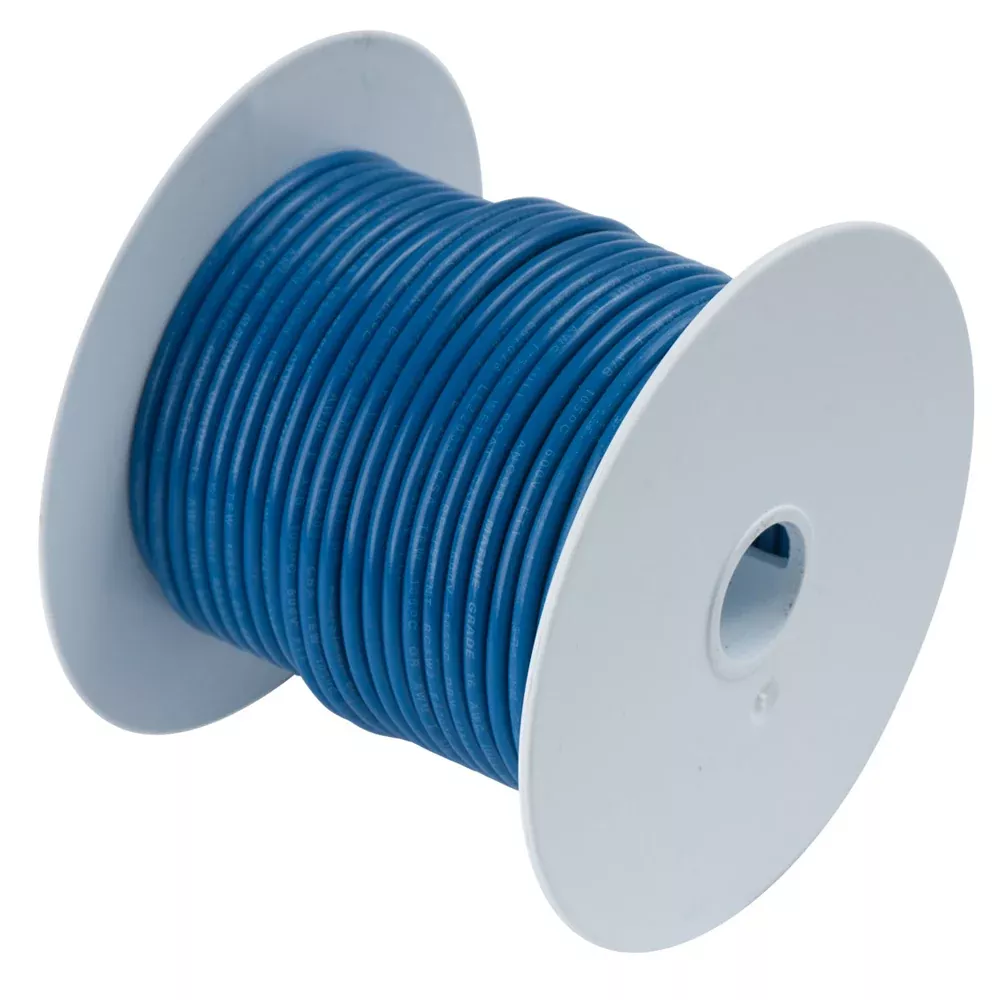 ancor-dark-blue-16-awg-tinned-copper-wire-25 Ancor Dark Blue 16 AWG Tinned Copper Wire - 25'