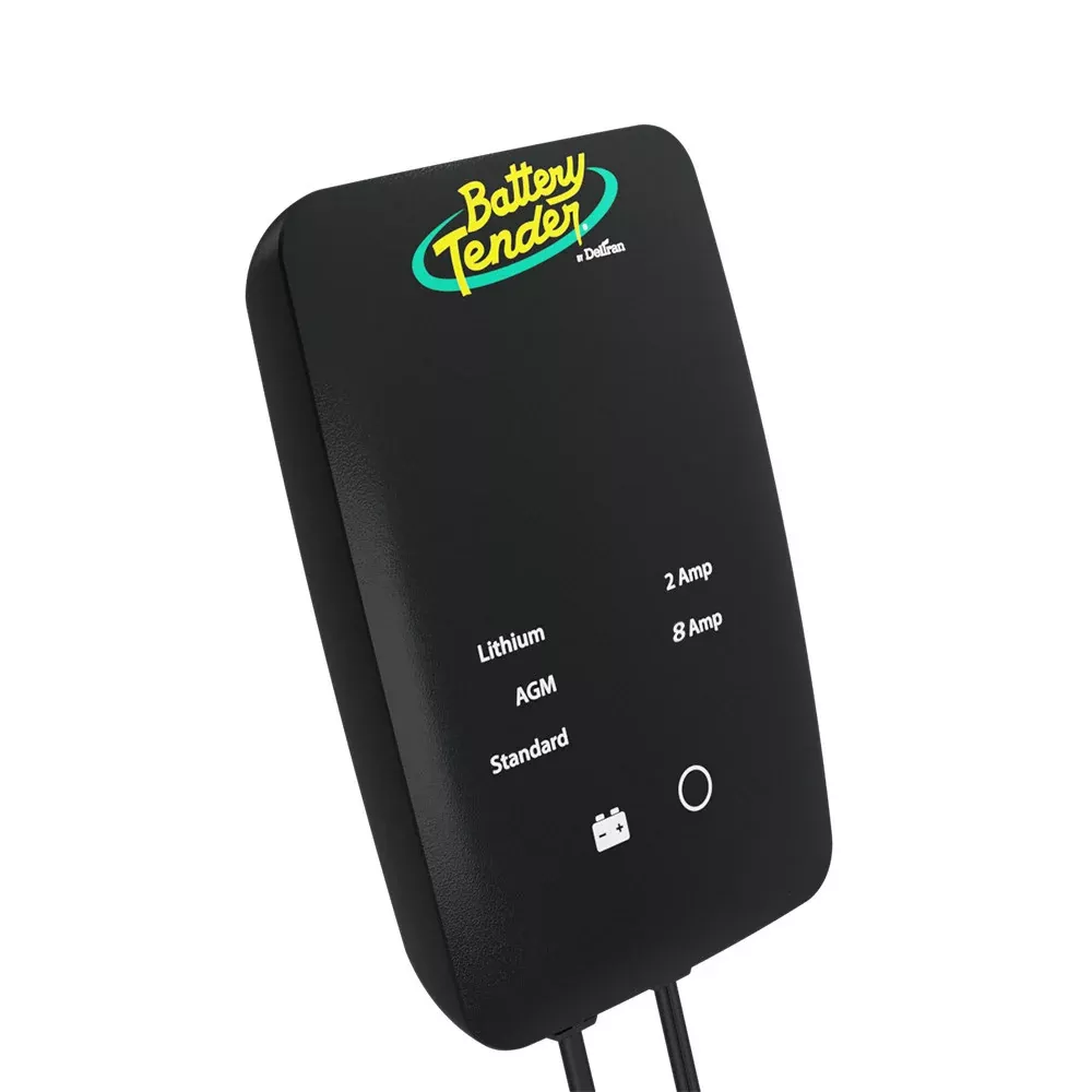 Battery Tender 12V, 8/2A Selectable Battery ChargerMaintainer [022-0337-DL-WH]