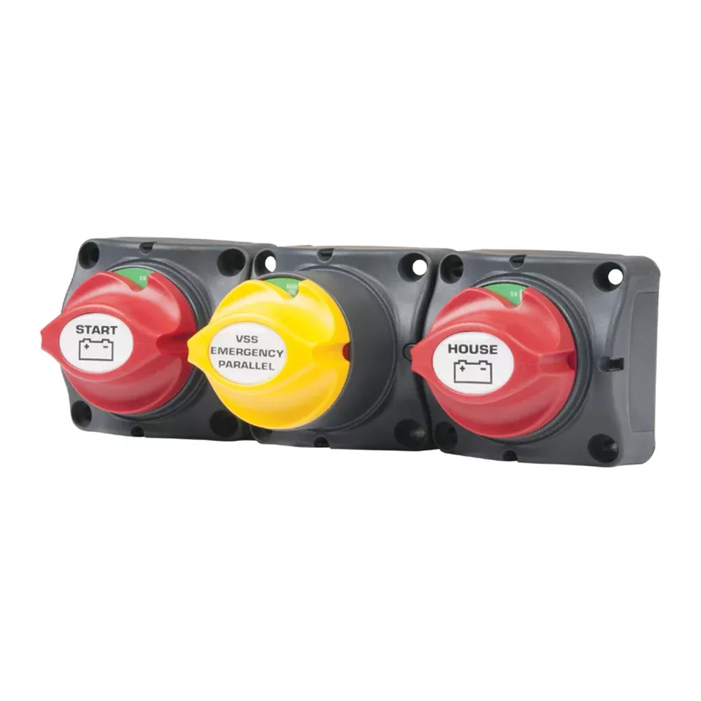 bep-battery-distribution-cluster-f-single-engine-w-two-battery-banksw-motorized- BEP Battery Distribution Cluster f/Single Engine w/Two Battery Banksw/Motorized VSR