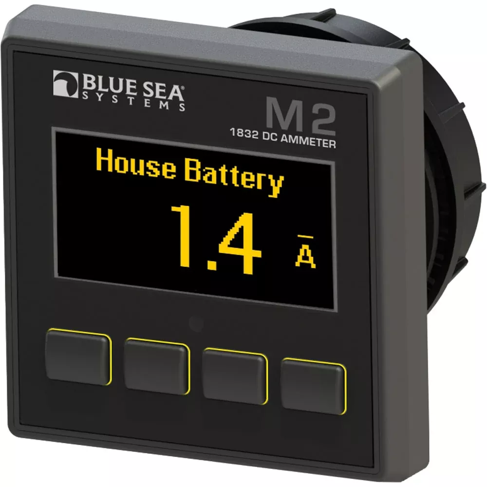 blue-sea-1832-m2-dc-ammeter Blue Sea 1832 M2 DC Ammeter