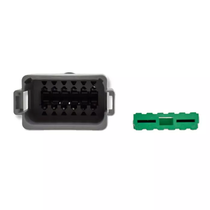Bluewater 12 Position Male Deutsch Connector w/Wedge Lock