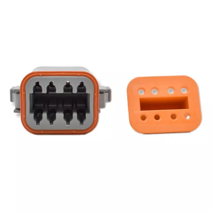 bluewater-8-position-female-deutsch-connector-w-wedge-lock Bluewater 8 Position Female Deutsch Connector w/Wedge Lock