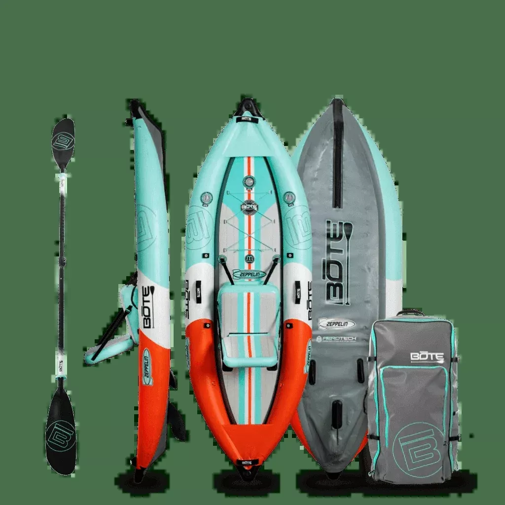bote-zeppelin-aero-10-classic-seafoam-inflatable-kayak Bote Zeppelin Aero 10′ Classic Seafoam Inflatable Kayak