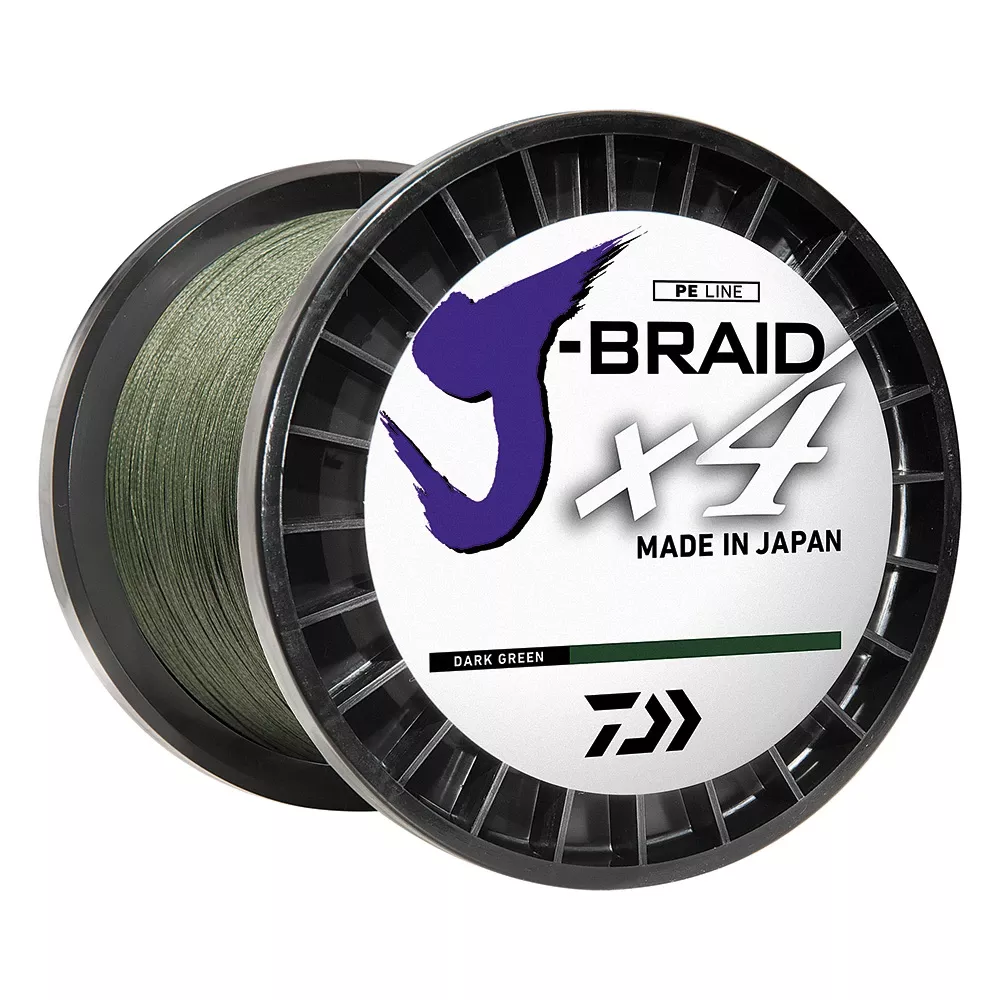 Daiwa - Braided Line - 20lb, 300 yds, Dark Green