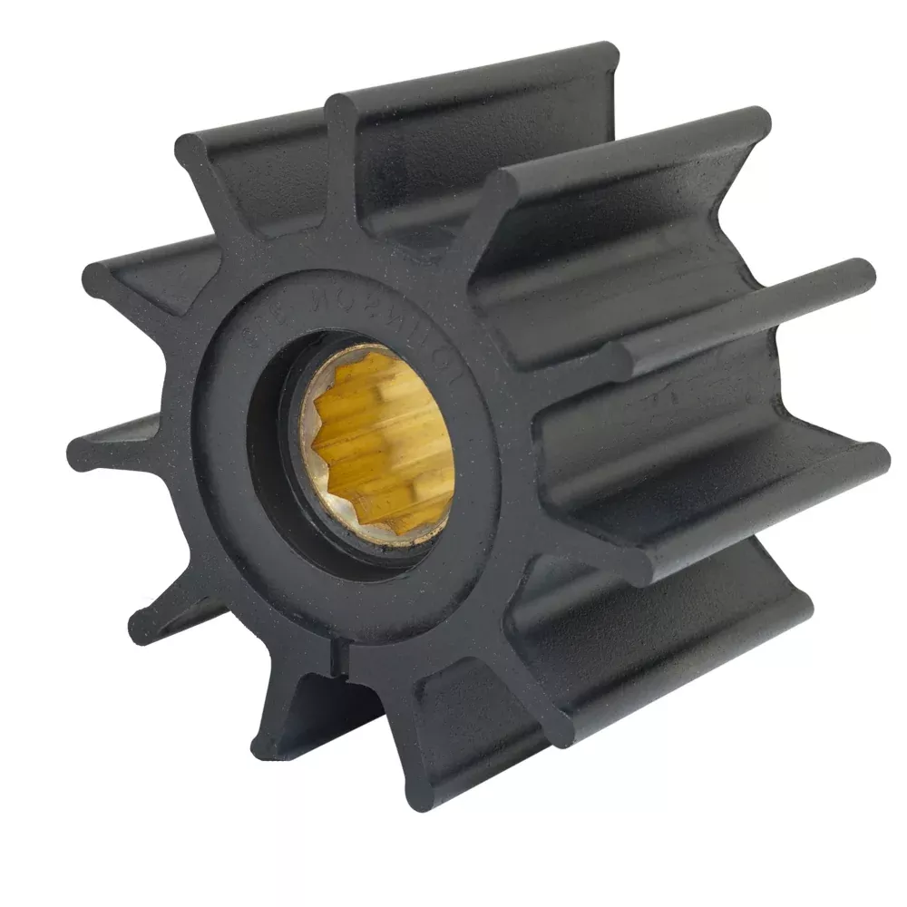 jabsco-impeller-kit-12-blade-neoprene-3-190-quot-diameter-brass-insert-spline-dr Jabsco Impeller Kit - 12 Blade - Neoprene - 3-¾" Diameter - Brass Insert - Spline Drive