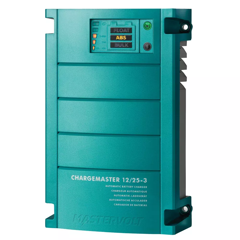 Mastervolt - ChargeMaster 25 Amp Battery Charger - 3 Bank, 12V