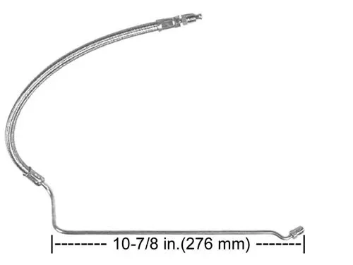 mercury-mercruiser-power-trim-hose-fits-r-mr-alpha-one-bravo-s Mercury Mercruiser - Power Trim Hose - Fits R, MR, Alpha One & Bravo S