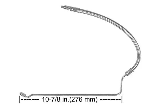 mercury-mercruiser-power-trim-hose-fits-r-mr-alpha-one-bravo Mercury Mercruiser - Power Trim Hose - Fits R, MR, Alpha One, & Bravo