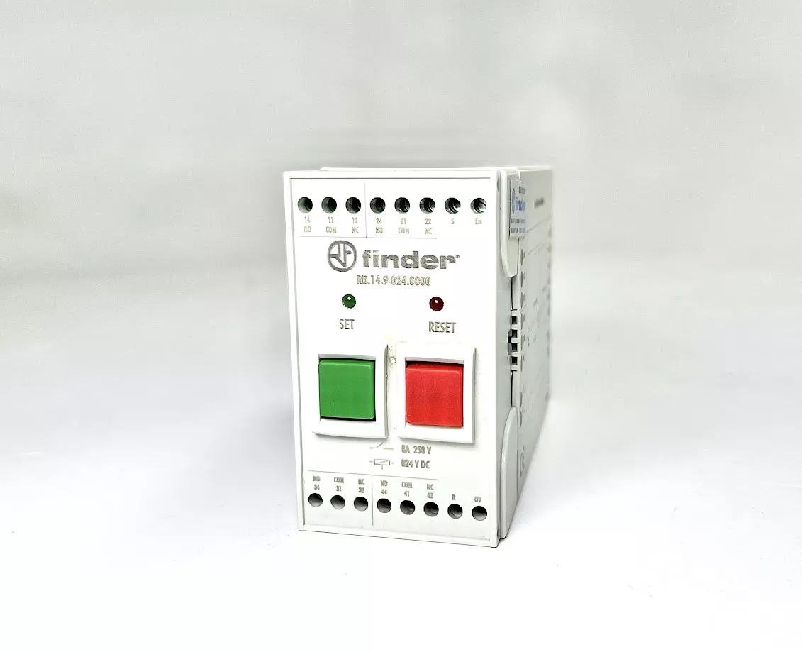 new-finder-rb-14-9-024-0000-bistable-relay-module-8a-250v-24v-dc-oem -NEW- Finder RB.14.9.024.0000, Bistable Relay Module, 8A-250V, 24V DC, OEM