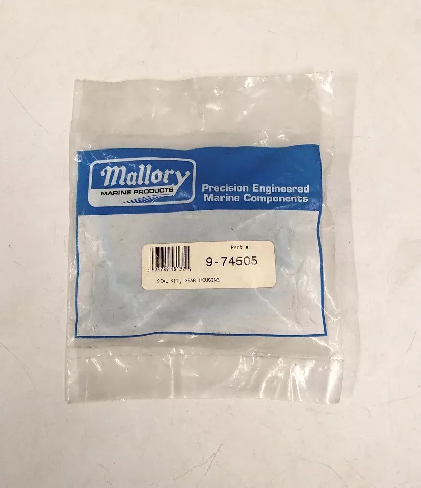 new-mallory-marine-9-74505-seal-kit-gear-housing-oem -NEW- Mallory Marine 9-74505, Seal Kit Gear Housing , OEM