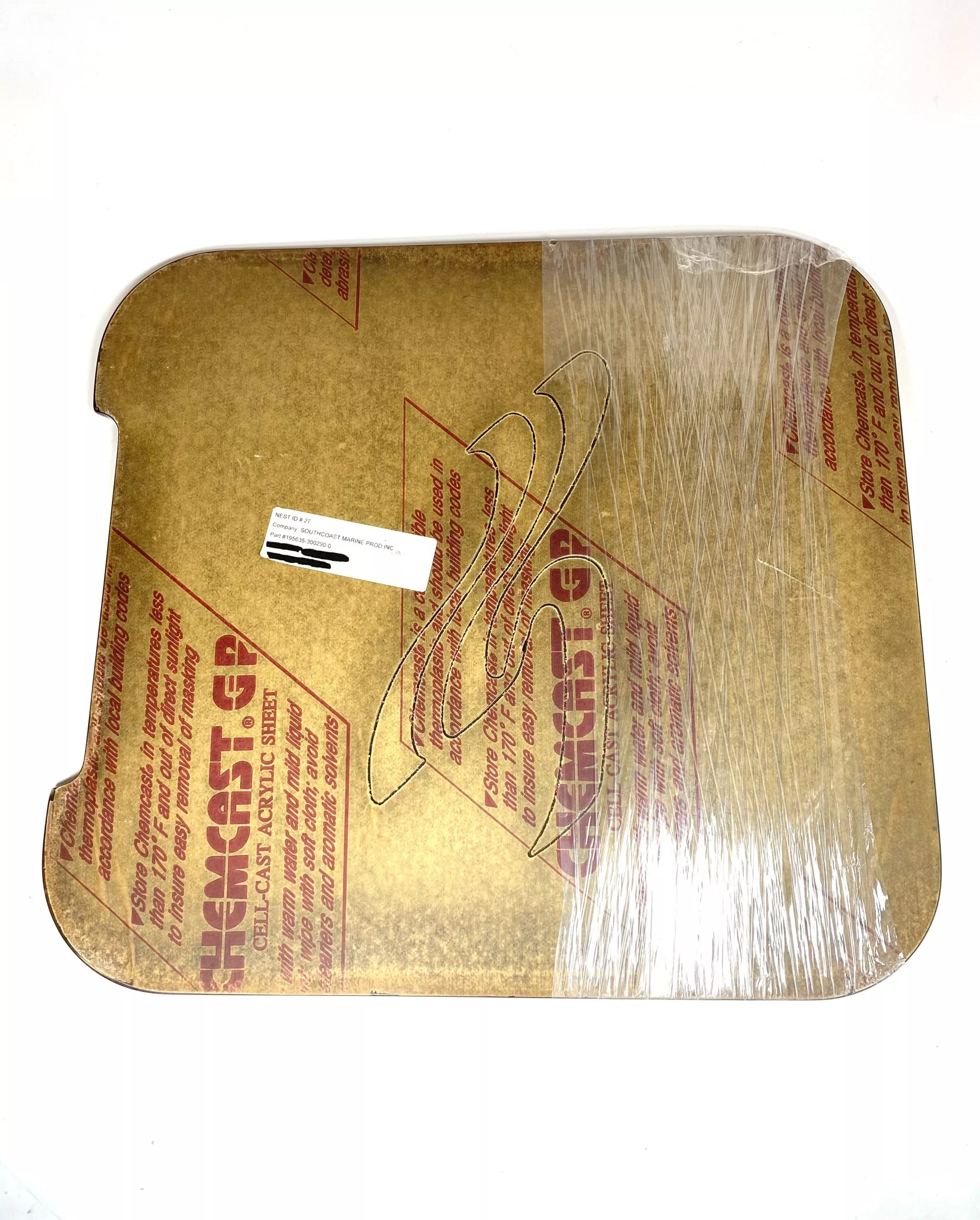 new-south-coast-marine-195635-300290-0-transom-door-acrylic-sheet-insert -NEW- South Coast Marine 195635-300290-0, Transom Door Acrylic Sheet Insert