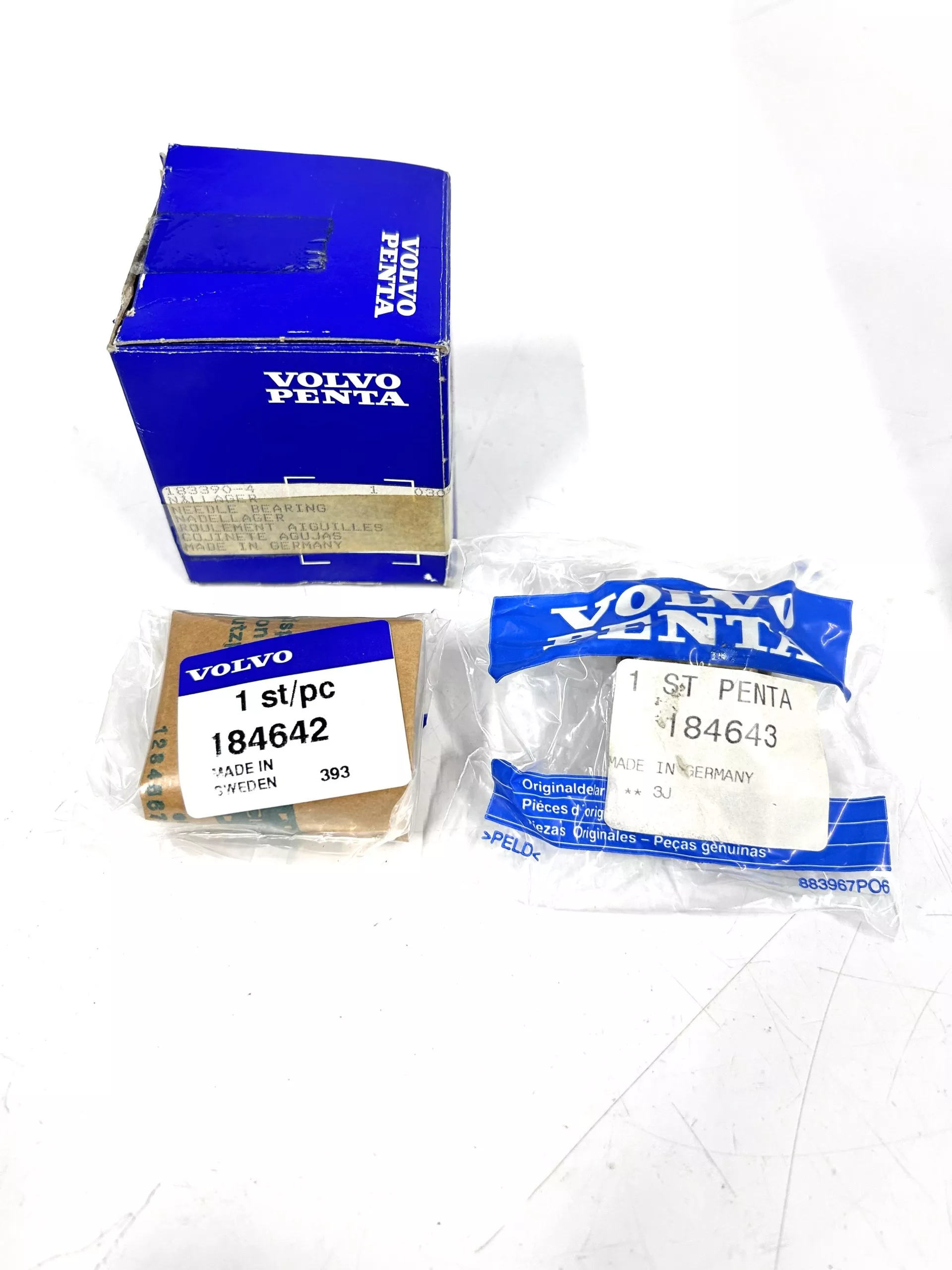 new-volvo-penta-183390-needle-roller-bushing-kit-oem -NEW- Volvo Penta 183390 , Needle Roller Bushing Kit , OEM