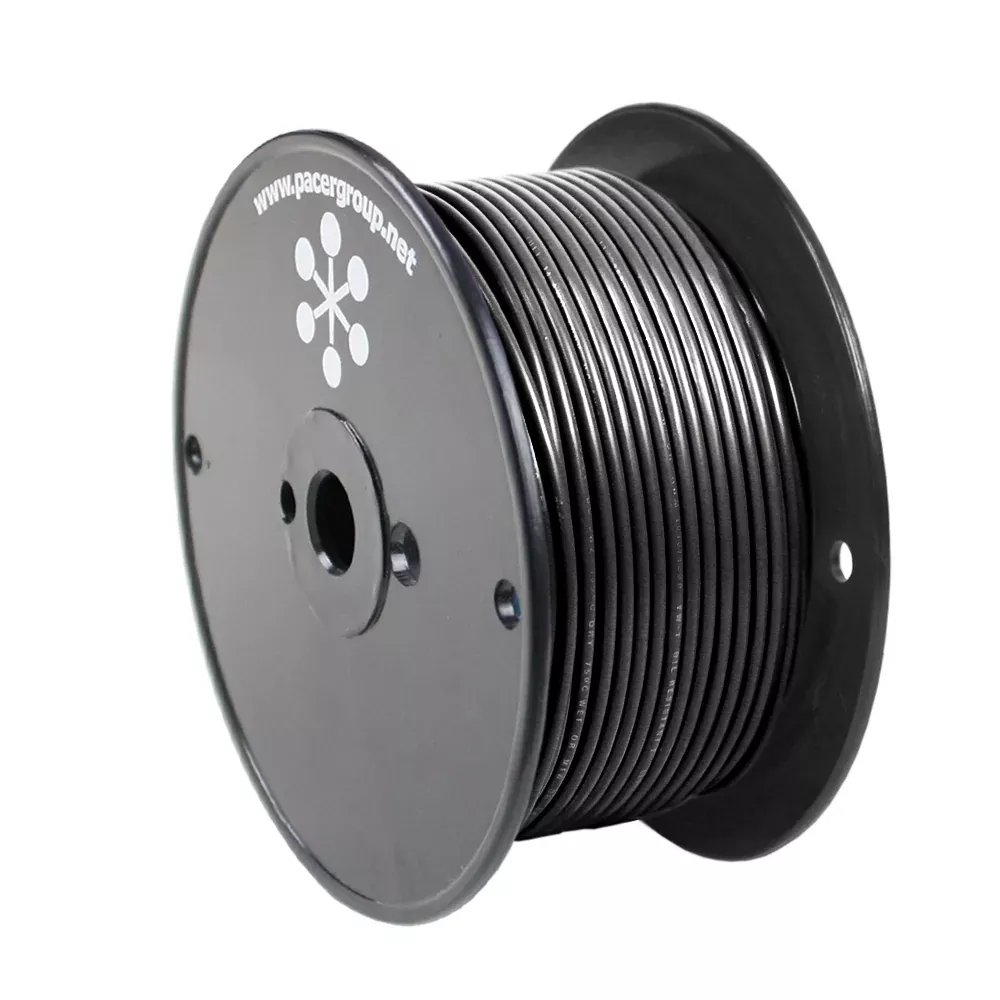 Pacer Black 10 AWG Primary Wire - 250[WUL10BK-250]