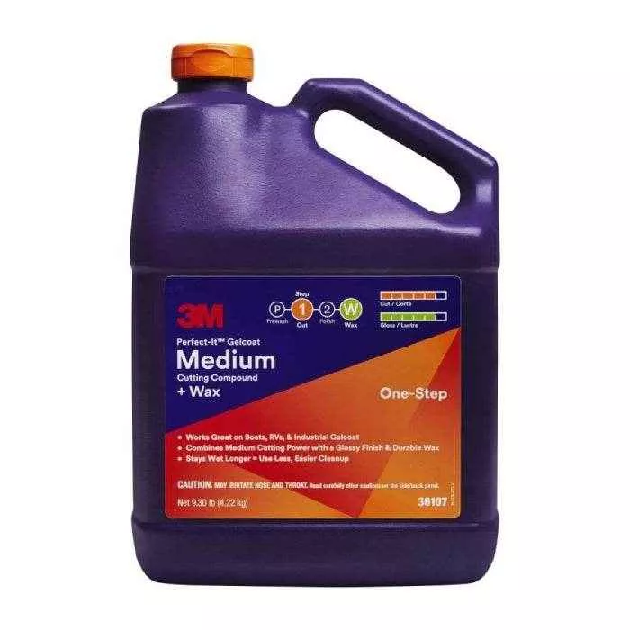 Perfect-it Gelcoat Cutting Compound plus Wax - 1 Gallon