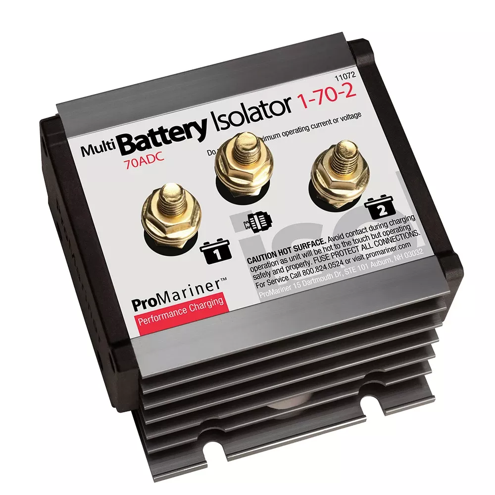 promariner-battery-isolator-1-alternator-2-battery-70-amp Promariner Battery Isolator - 1 Alternator - 2 Battery - 70 Amp