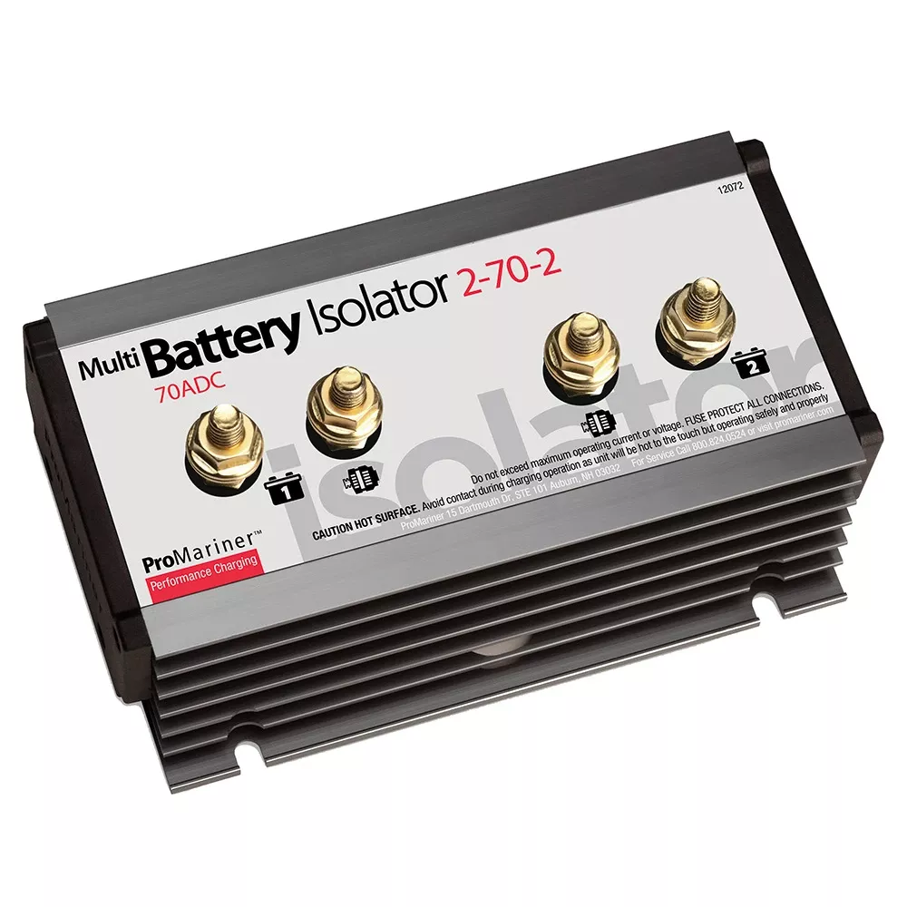 promariner-battery-isolator-2-alternator-2-battery-70-amp ProMariner Battery Isolator - 2 Alternator - 2 Battery - 70 Amp