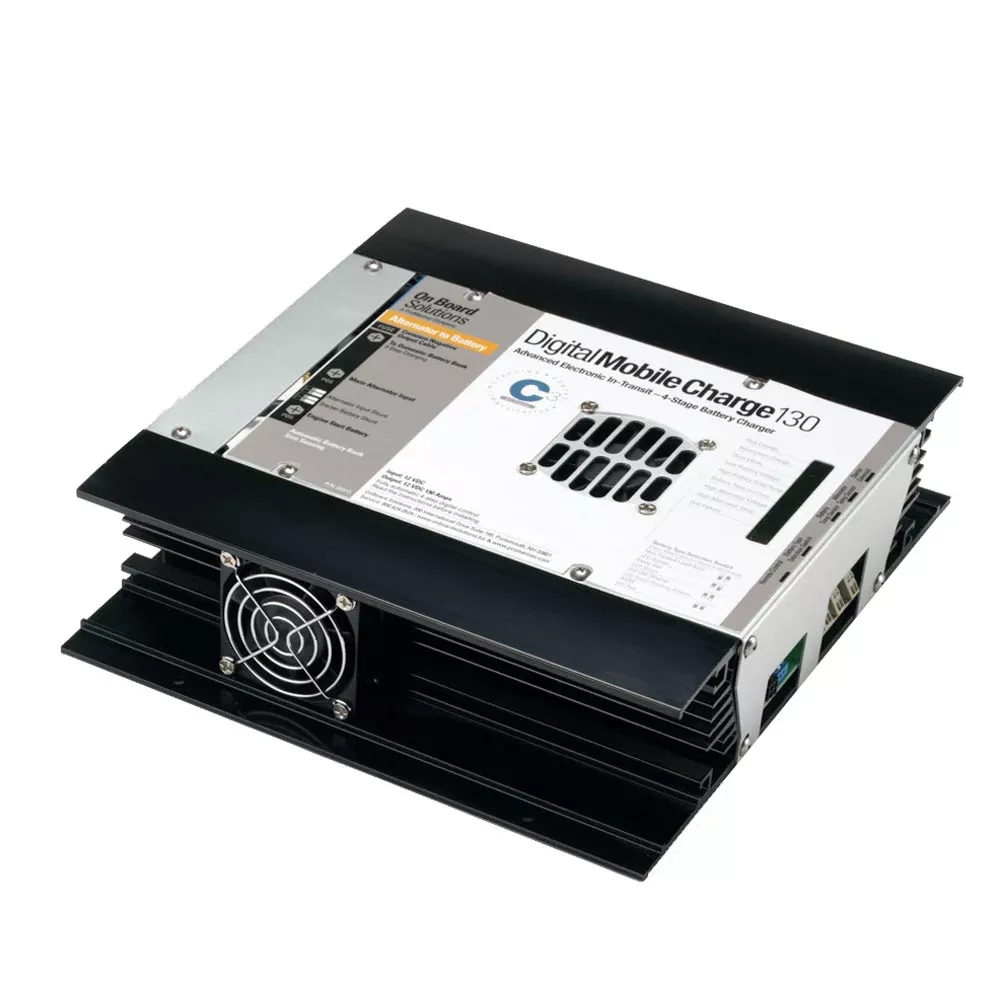promariner-digital-mobile-charge130-advanced-electronics-in-transit-4-stage-batt ProMariner Digital Mobile Charge130 Advanced Electronics In-Transit 4 Stage Battery Charger - 12V