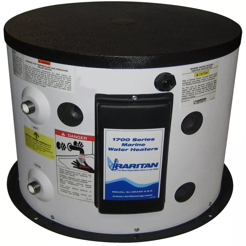 raritan-20-gallon-water-heater-w-heat-exchanger-120v Raritan 20-Gallon Water Heater w/Heat Exchanger - 120v