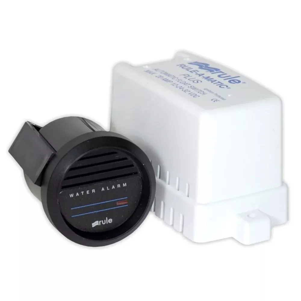Rule High Water Bilge Alarm wSwitch Gauge 24V 32ALA