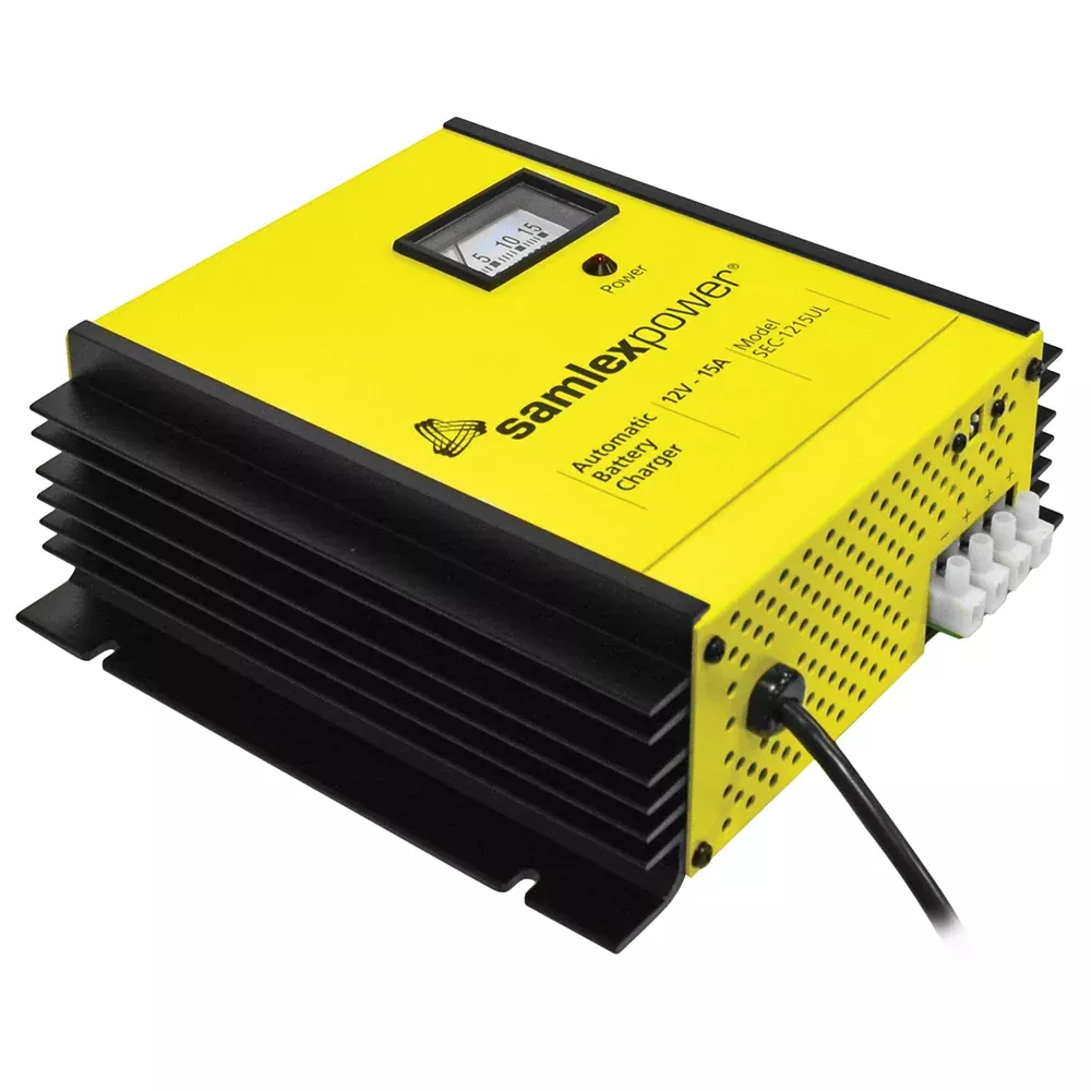 samlex-15a-battery-charger-12v-3-bank-3-stage-w-dip-switch-lugs Samlex 15A Battery Charger - 12V - 3-Bank - 3-Stage w/Dip Switch Lugs