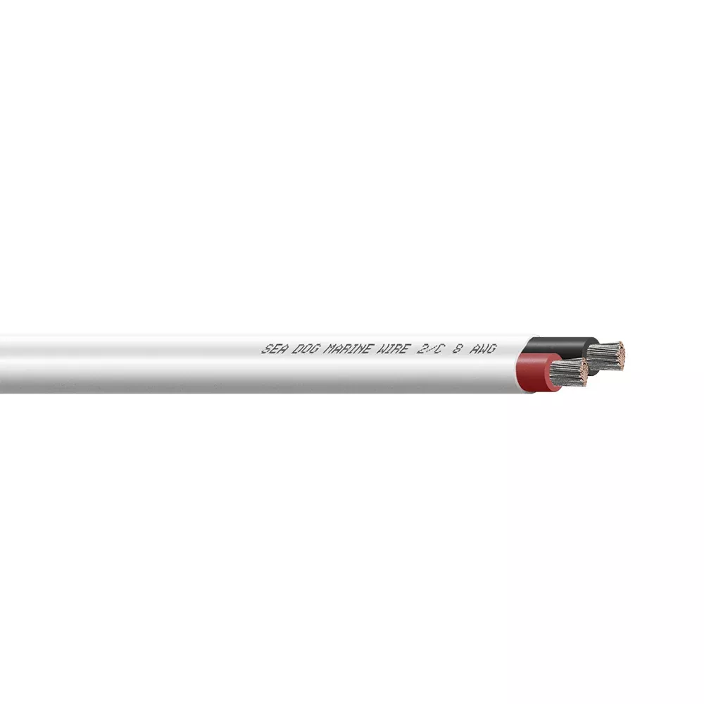 Sea-Dog 8/2 AWG Flat Duplex Wire Red/Black - 250' [8008204]