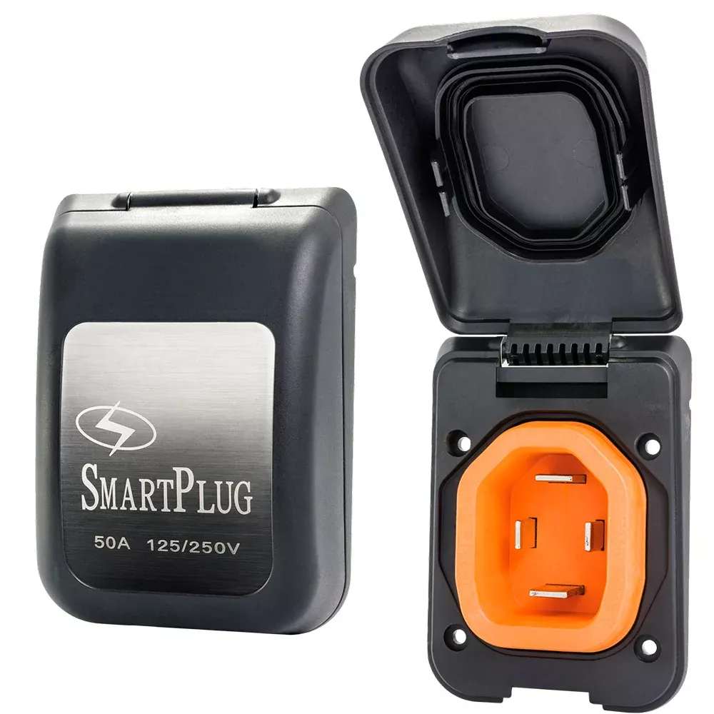 smartplug-50-amp-non-metallic-black-inlet-boat-amp-rv-side SmartPlug 50 Amp Non Metallic Black Inlet - Boat & RV Side