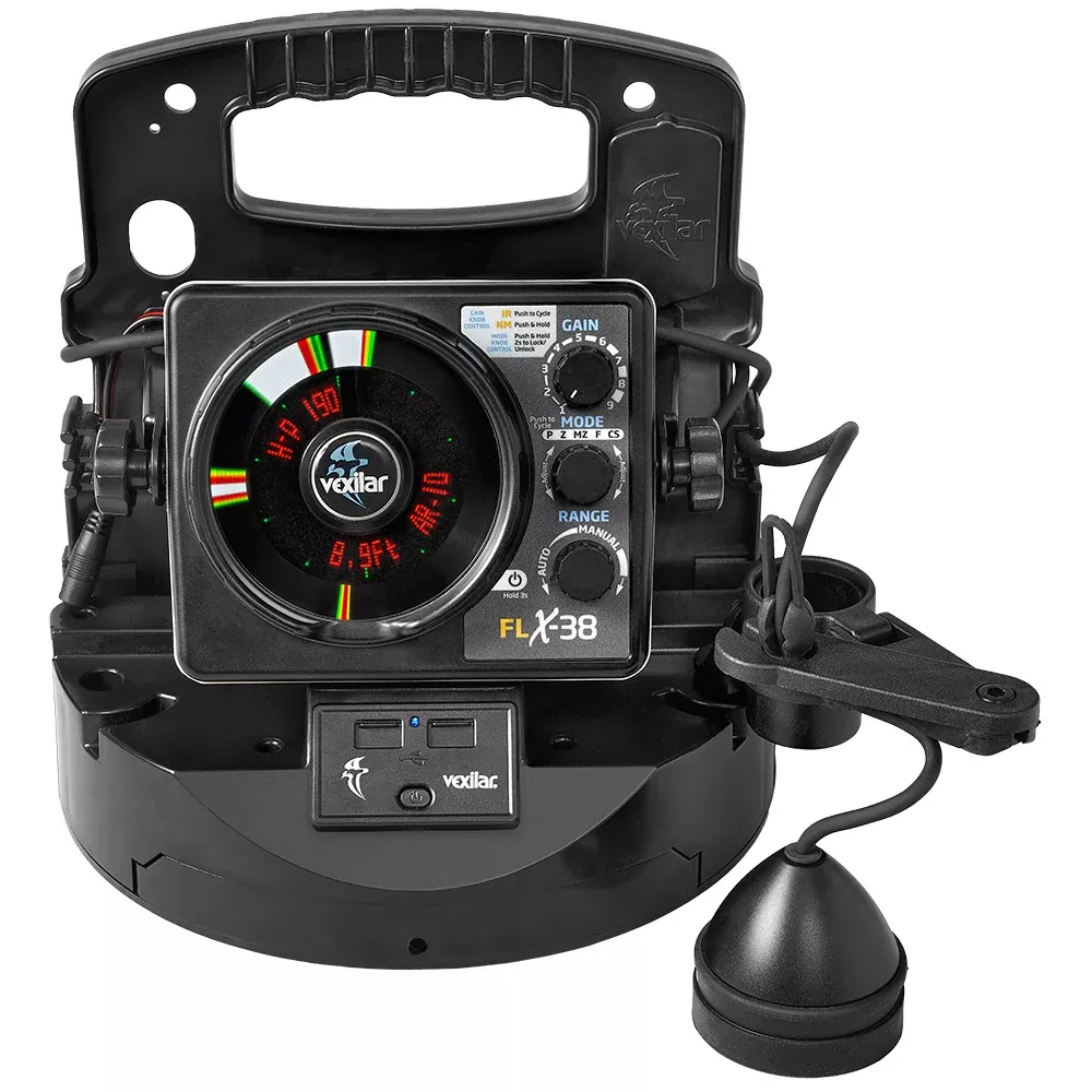 Vexilar FLX-38 BB Pro Pack Elite w/Broad Band Ice DucerVexilar Lithium Battery [PPEL38BB]