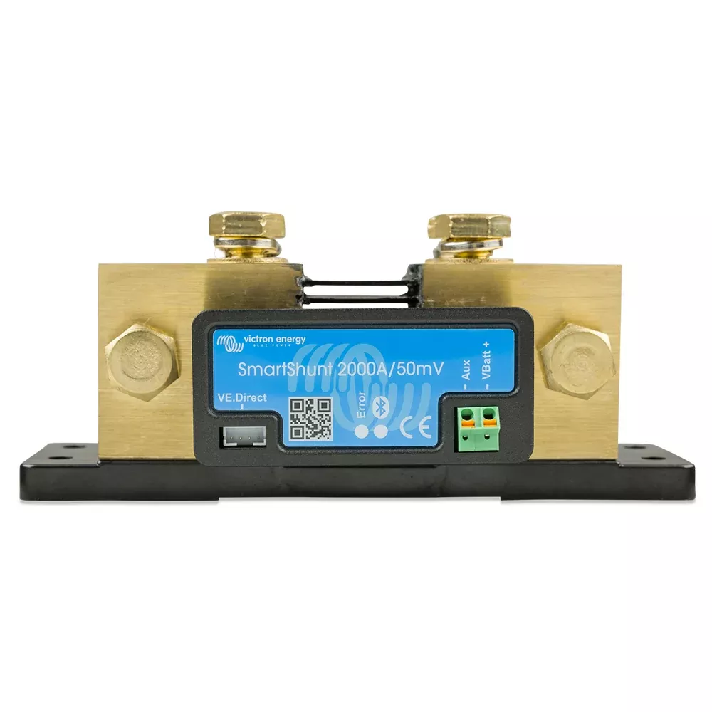 Victron SmartShunt 2000AMP/50MV Bluetooth Smart Battery Shunt [SHU0502
