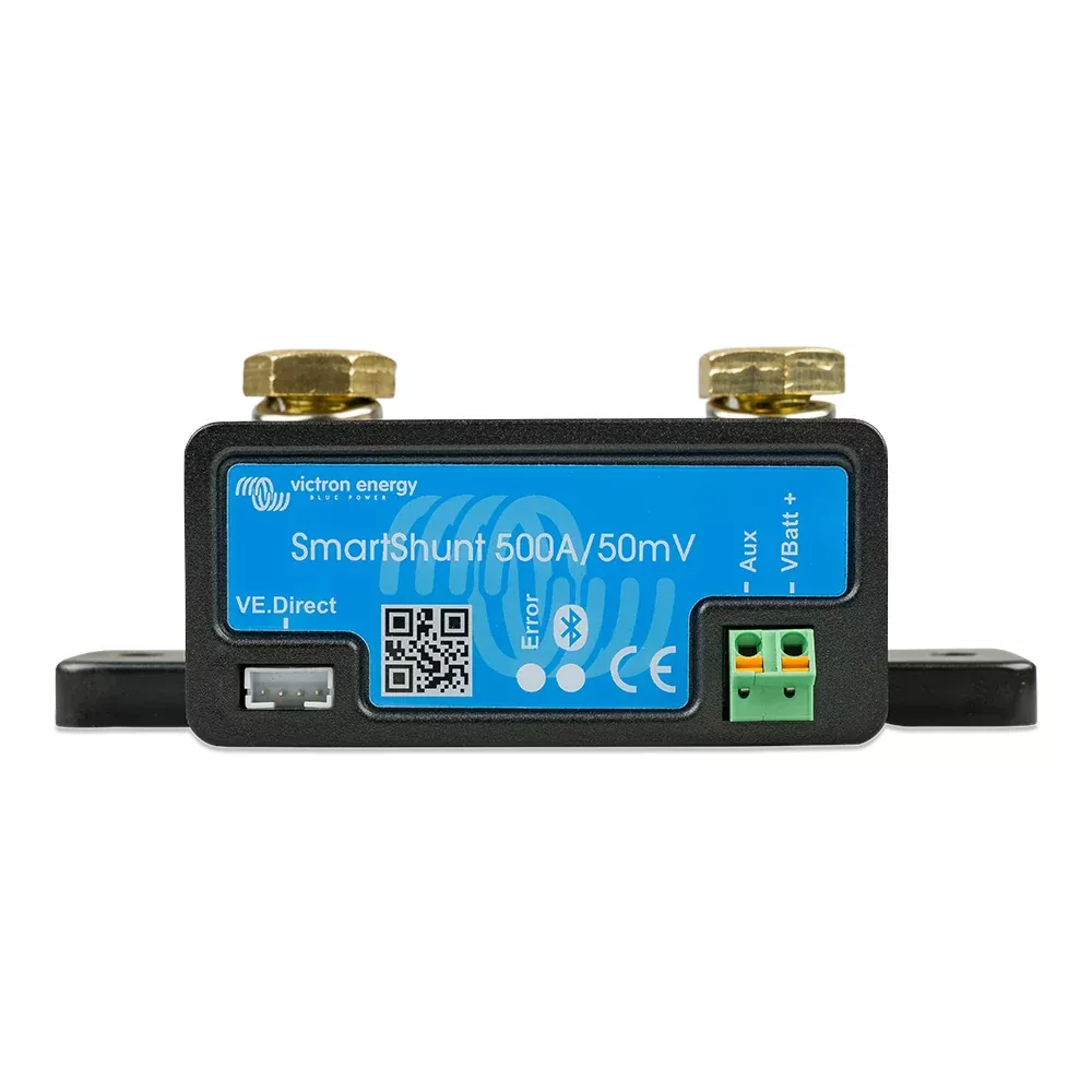 Victron SmartShunt 500AMP/50MV Bluetooth Smart Battery Shunt [SHU05015