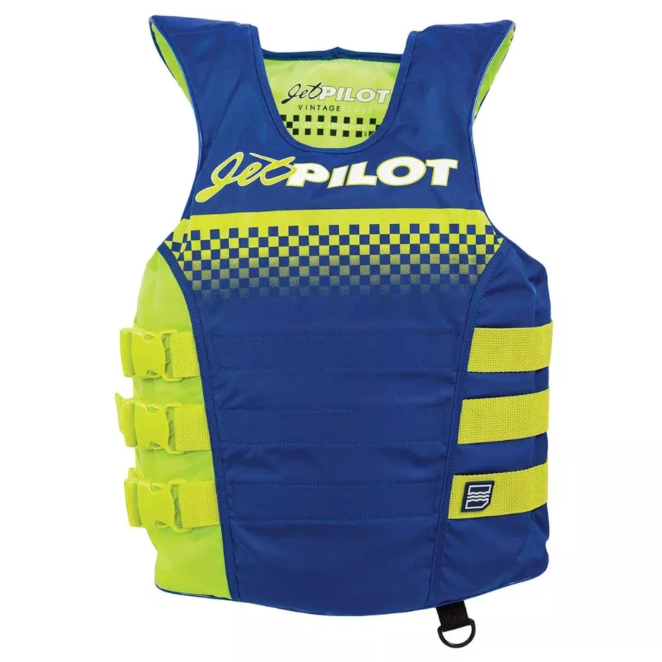 Yamaha Men's JetPilotÂ Vintage Nylon Side Entry 3-Buckle PFD